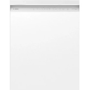 Bosch SHE53C82N 300 Series EVO X 24 Inch Recessed Handle Dishwasher: White