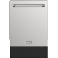 Thor 24 Inch Built-In Fully Integrated Dishwasher with 15 Place Setting Capac...
