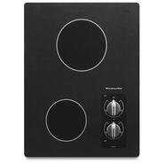 Kitchen Aid KitchenAid 15" Black Smoothtop Electric Cooktop