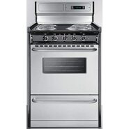 Summit Professional 24" Stainless Steel Electric Coil Range