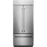 Kitchen Aid KitchenAid 36" 20.8 cu. ft. Stainless Steel Built-In French Door Refrigerator wi