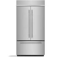 Kitchen Aid KitchenAid French Door (3 Door) Built In Refrigerator With Non Dispenser 42 ...