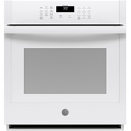 GE 27" White Electric Single Wall Oven