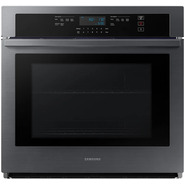 Samsung 30" Fingerprint Resistant Black Stainless steel Electric Wall Oven
