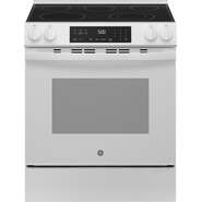 GE GRS500PVWW 30 Inch Slide-In Electric Range White