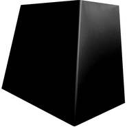 XO Ventilation XOVD148MB Wall Mount Range Hood Liner Matte Black