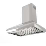 XO Ventilation XOVW42KSE 42 Inch Wall Mount Chimney Hood Stainless Steel