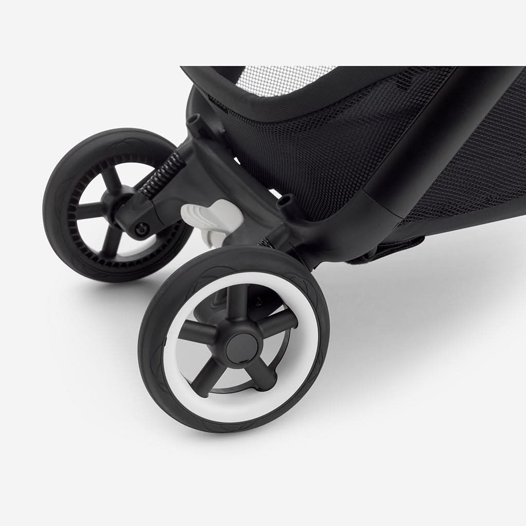 Bugaboo Butterfly Complete Lightweight Stroller Black / Dark Cherry — thumbnail 10