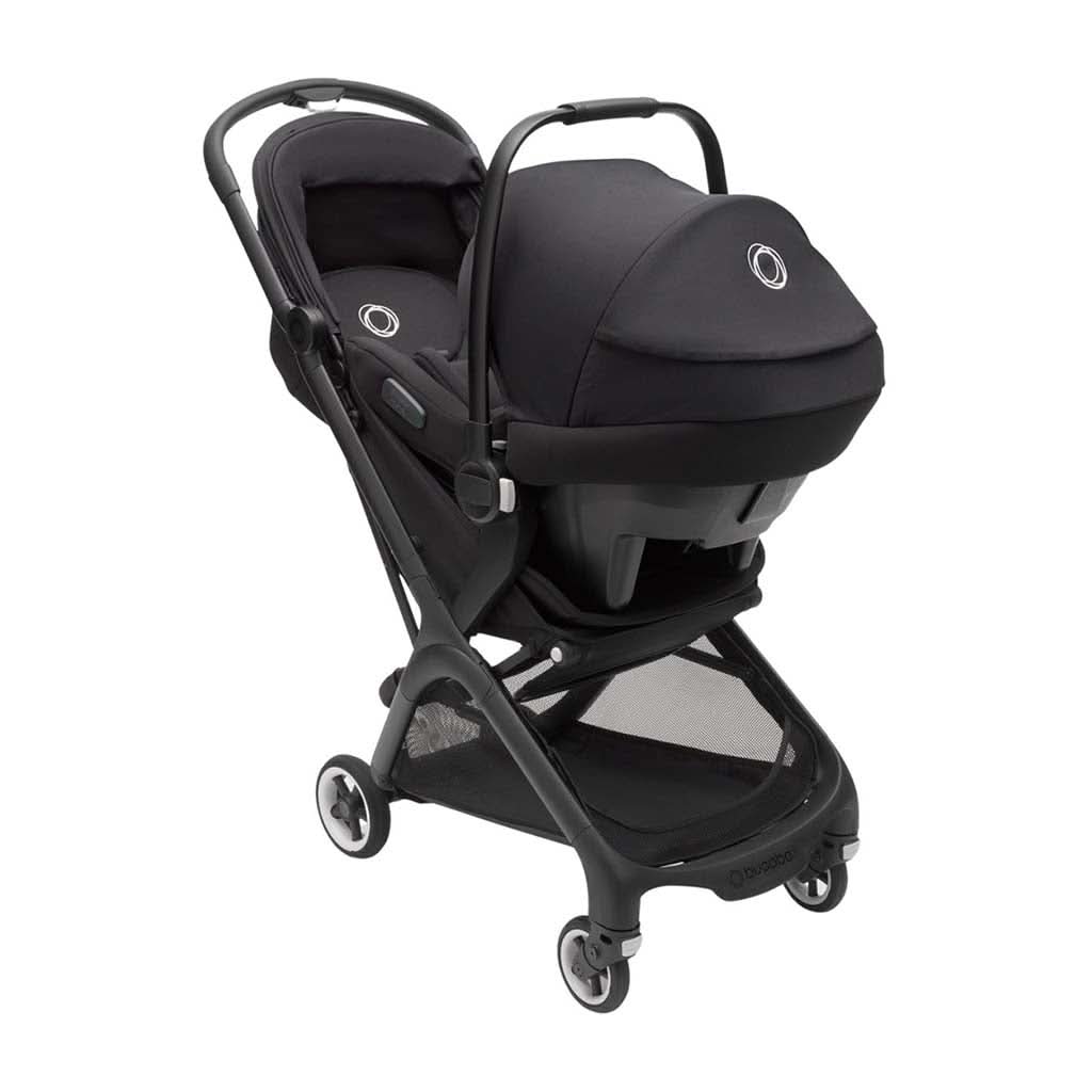 Bugaboo Butterfly Complete Lightweight Stroller Black / Dark Cherry — thumbnail 12