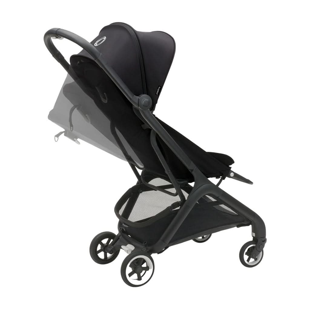 Bugaboo Butterfly Complete Lightweight Stroller Black / Dark Cherry — thumbnail 8