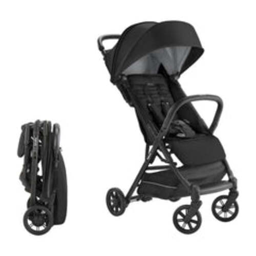Inglesina Quid Lightweight Foldable & Compact Baby Stroller Puma Black