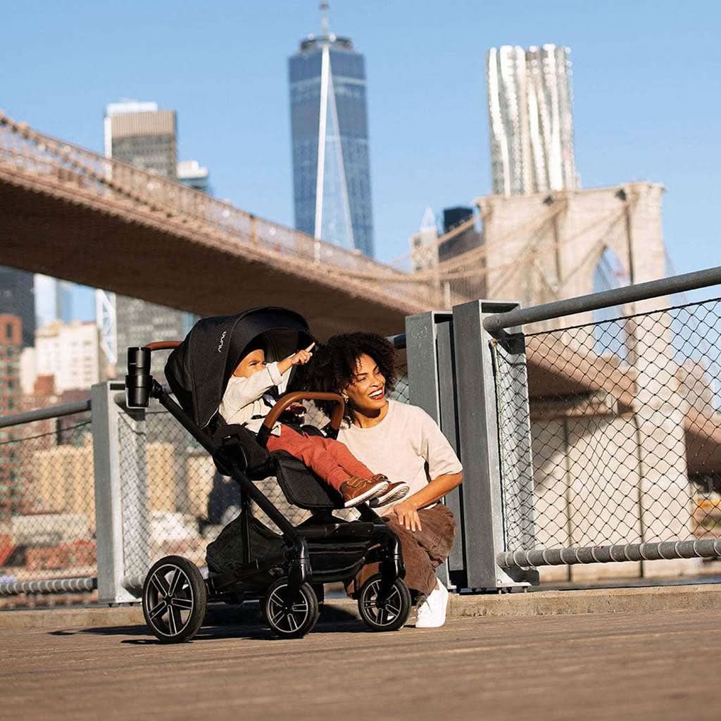 Nuna MIXX Next Stroller with Magnetic Buckle Cedar — thumbnail 10