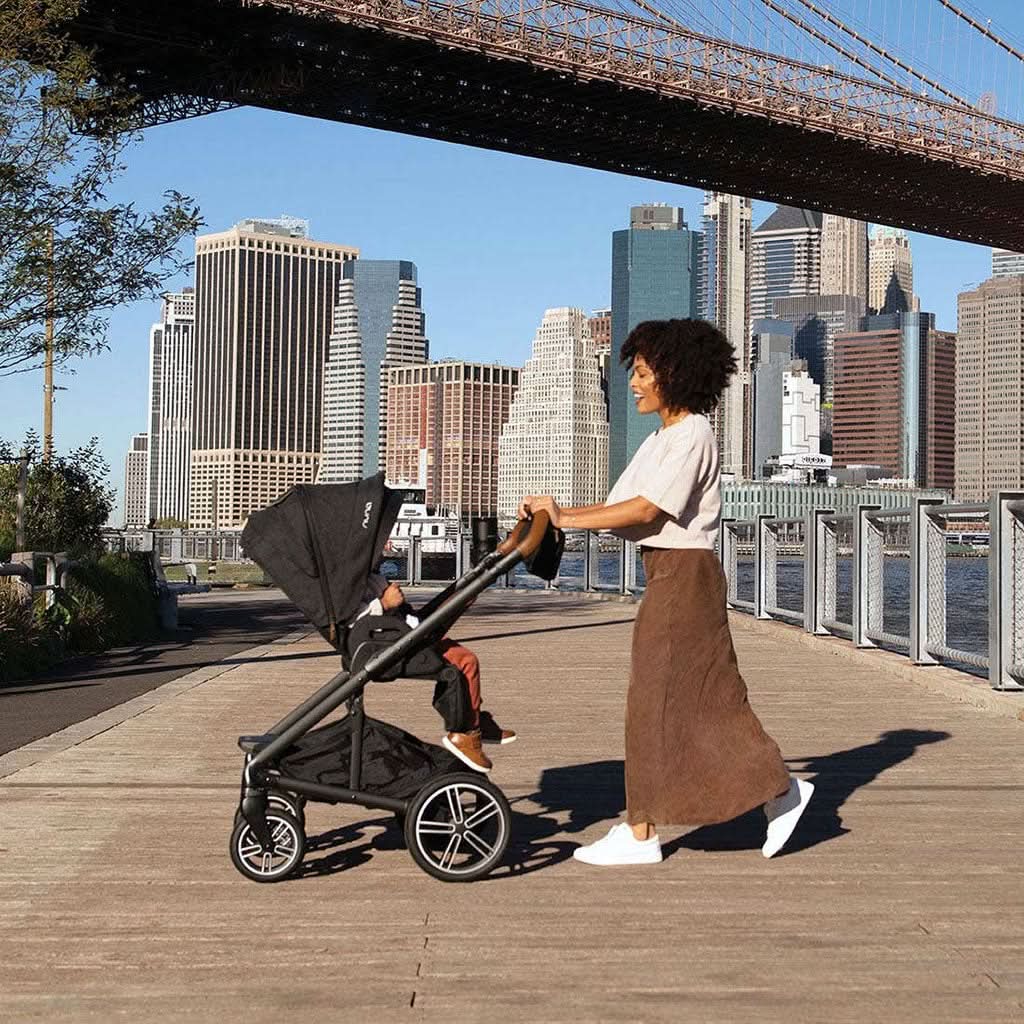 Nuna MIXX Next Stroller with Magnetic Buckle Cedar — thumbnail 11