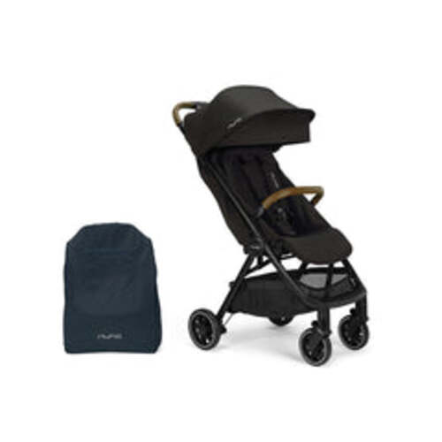 NUNA TRVL Lightweight Stroller with Travel Bag Hazelwood