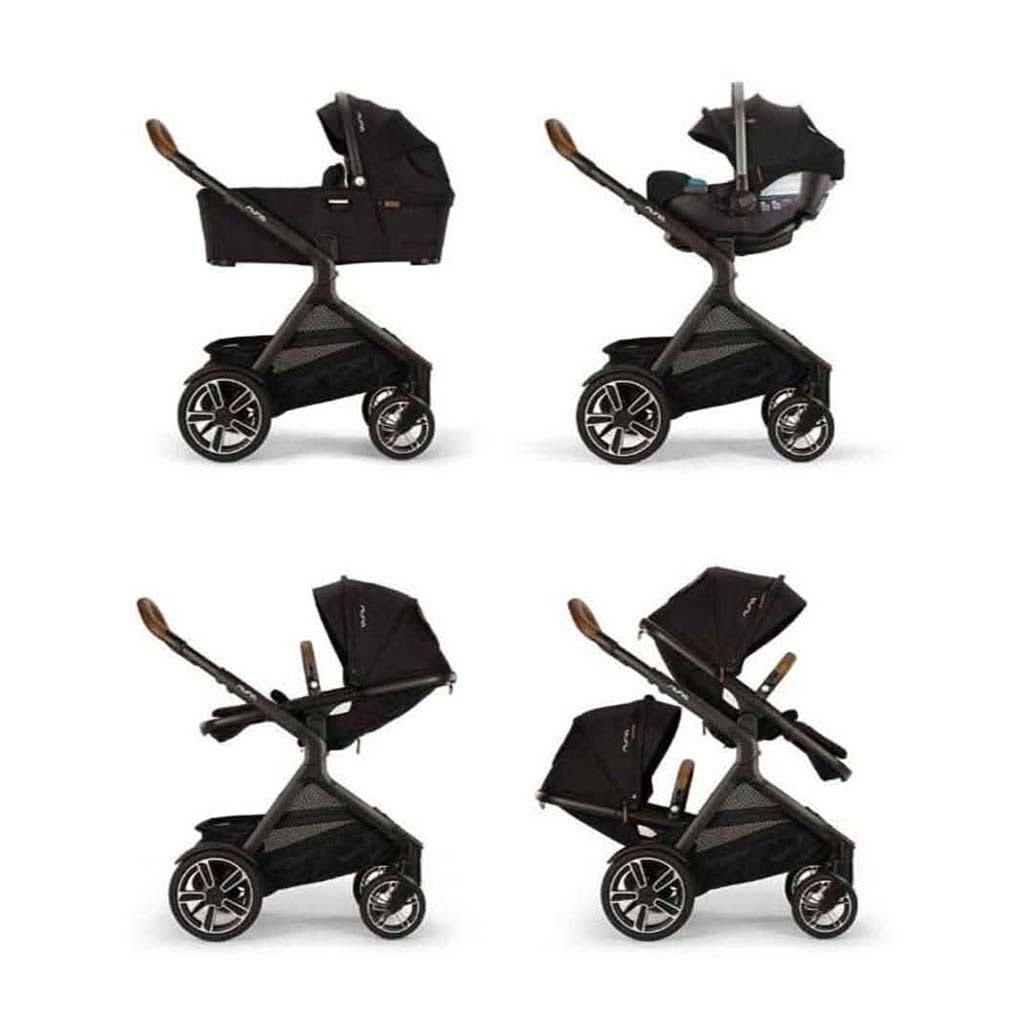 NUNA DEMI Next Stroller with Rider Board Biscotti — thumbnail 7