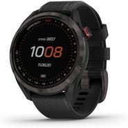 Garmin Approach S42 GPS Golf Watch, Gunmetal with Black Band - 010-02572-10