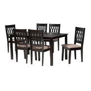 Baxton studio rh388csanddarkbrown7pcdiningset 1