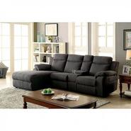 Furniture of america cm6771gysectional 1