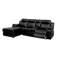 Furniture of america cm6781bksectional 1