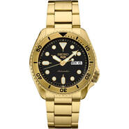 Seiko 5 Sports U.S. Special Creation Automatic Watch - Gold Finish/Black