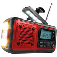 Supersonic Guardian NOAA AM/FM Multi-Powered Emergency Weather Radio with Flashlight
