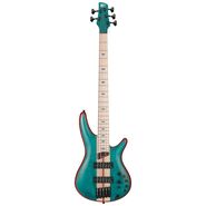 Ibanez SR1425BCGL SR Premium 5 String Electric Bass, Caribbean Green Low Gloss