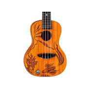 Luna guitars uke coral 1