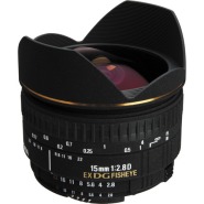 Sigma 15mm f/2.8 EX DG Diagonal Fisheye Lens for Nikon AF