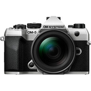 OM SYSTEM OM-5 Mark II Mirrorless Camera with 12-45mm f/4 Lens (Silver)