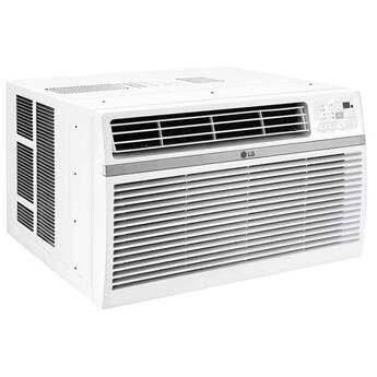 LG 14,000 BTU Window Air Conditioner with Remote - White — thumbnail 2