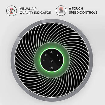 Sharper Image Purify 9 Whole Room True HEPA Air Purifier — thumbnail 2