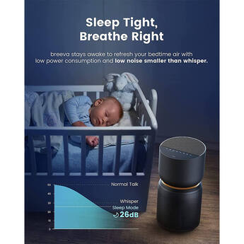 TCL Breeva A3 Smart Air Purifier - White — thumbnail 9