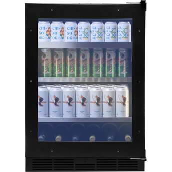 Danby SPRBC052D3SSP Silhouette Pro 24 Inch Under Counter Beverage Centrer: Panel