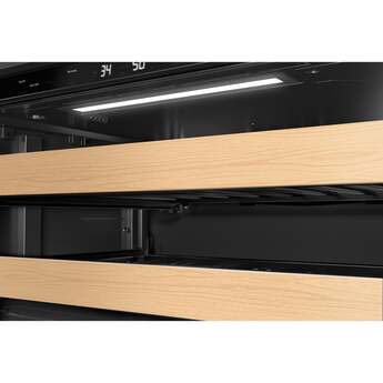 KitchenAid KUBL524SBE 24 Inch Built-In Undercounter Dual Zone Beverage Center Black Ore — thumbnail 11