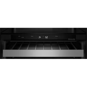 KitchenAid KUBL524SJP 24 Inch Built-In Undercounter Dual Zone Beverage Center Juniper — thumbnail 13