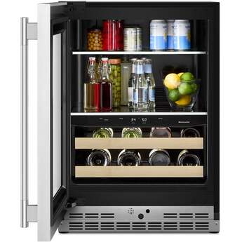 KitchenAid KUBL524SPS 24 Inch Beverage Center PrintShield Stainless Finish — thumbnail 15