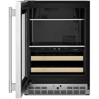 KitchenAid KUBL524SPS 24 Inch Beverage Center PrintShield Stainless Finish — thumbnail 17