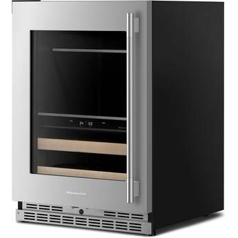 KitchenAid KUBL524SPS 24 Inch Beverage Center PrintShield Stainless Finish — thumbnail 3