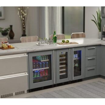 Marvel MPRE424IG31A PROFESSIONAL Series 24 Inch Panel Ready Beverage Center — thumbnail 2