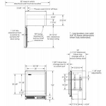 Perlick hh24bo42l 7