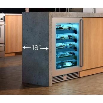 perlick 18 depth beverage center