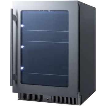 Summit CL24BV Classic Series 24 Inch Stainless Steel Beverage Center — thumbnail 4