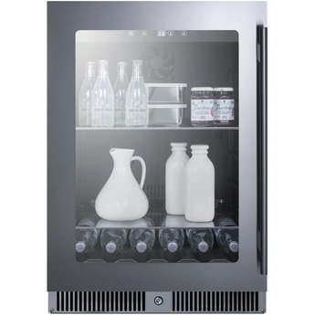 Summit CL24BVLHD Classic Series 24 Inch Stainless Steel Beverage Center — thumbnail 5