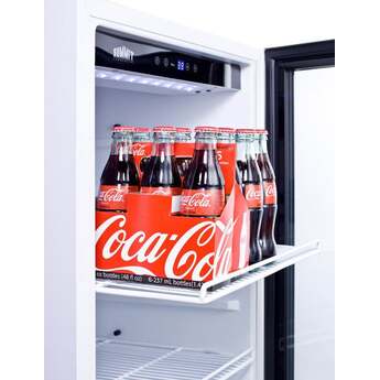 Summit SCR1006 22 Inch Stainless Steel Freestanding Beverage Center — thumbnail 10