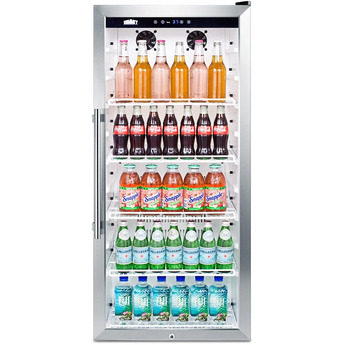 Summit SCR1006 22 Inch Stainless Steel Freestanding Beverage Center — thumbnail 3