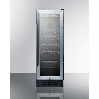 Summit SCR1225BT4 12 Inch Freestanding Beverage Center