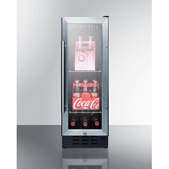 Summit SCR1225BT4 12 Inch Freestanding Beverage Center — thumbnail 2