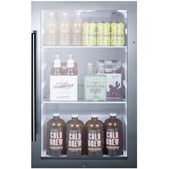 Summit SPR489OSCSSPNR 19 Inch Beverage Center — thumbnail 4