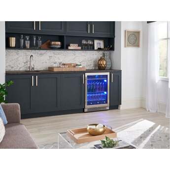Zephyr PRB24C01BG Presrv Series 24 Inch Stainless Steel Freestanding or Built In Beverage Center — thumbnail 14