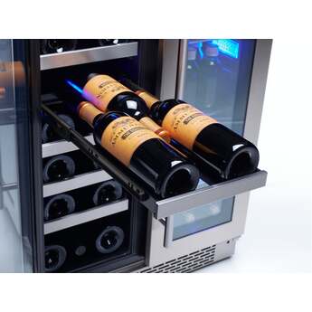 Zephyr PRWB24C32BG 24 Inch Stainless Steel Freestanding or Built In Beverage Center — thumbnail 18